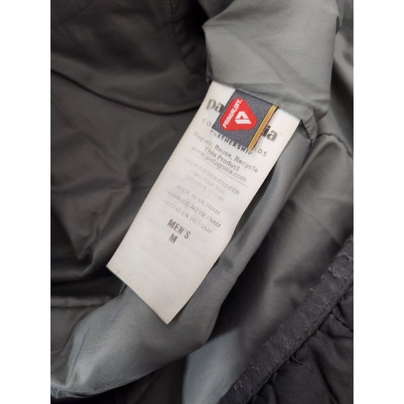Patagonia Nano Puff 1/4 1/2 Zip Pullover Jacket Primaloft Medium Gray - Picture 7 of 7
